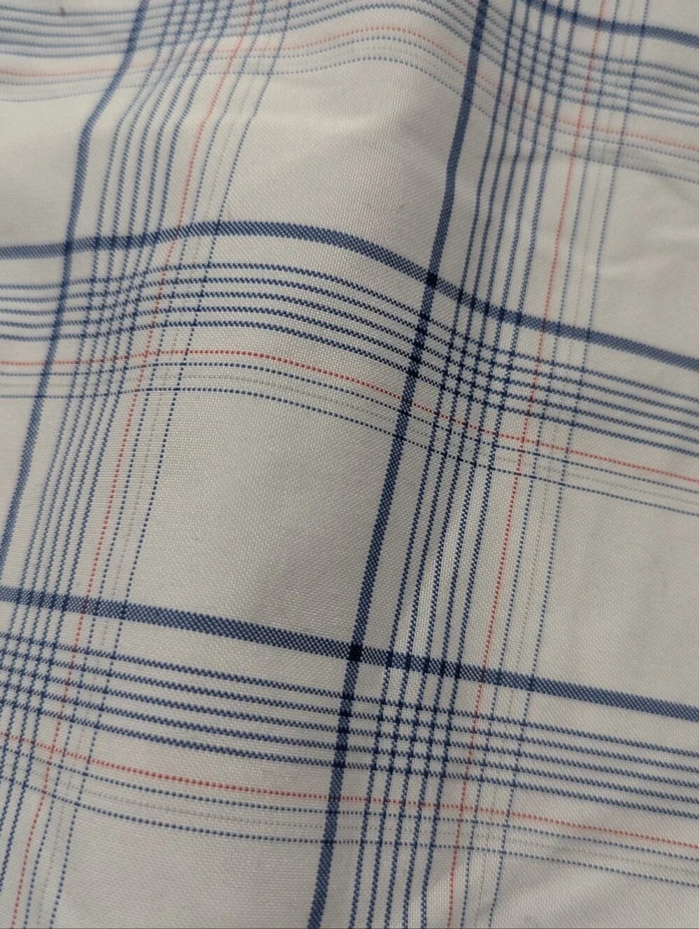 Men's IZOD Perform X Golf Blue & Red Striped Shorts Sz 40 ~ 6 Pockets 100% Poly
